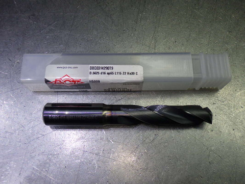 PCT 9/16" Coolant Thru 3xD Carbide Drill 16mm Shank DXC0314290T9 (LOC1613A)