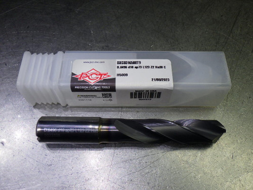 PCT 16.5mm Coolant Thru 3xD Carbide Drill 18mm Shank DXC0316500T9 (LOC1613A)