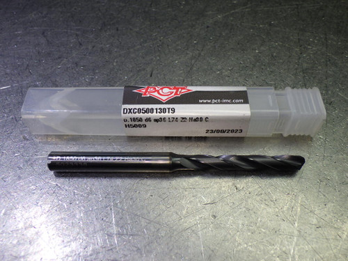 PCT 4.7mm Coolant Thru 5xD Carbide Drill 6mm Shank DXC0500130T9 (LOC1613A)