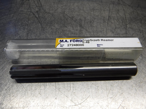 M.A. Ford TrueSize 0.48" Carbide Reamer 0.4700" Shank 27248000 (LOC1133A)