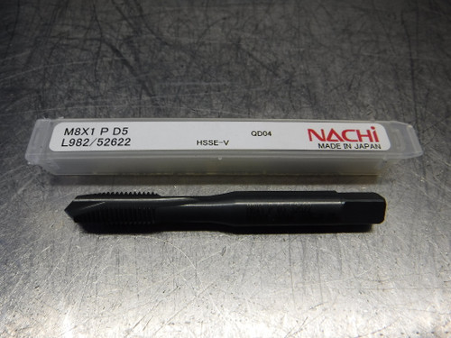Nachi VTP M8X1 P D5 HSS Spiral Pointed Plug Tap L982/52622 (LOC1975A)