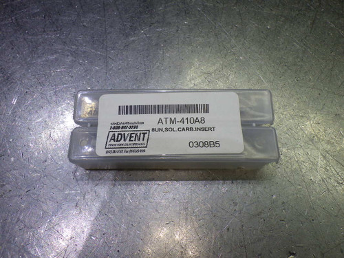 Advent Carbide Thread Mill Inserts QTY2 ATM-410A8 (LOC309)