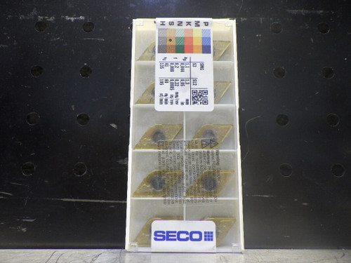 SECO Carbide Inserts QTY10 DNMG150408-MF4 TS2500 (LOC1279B)