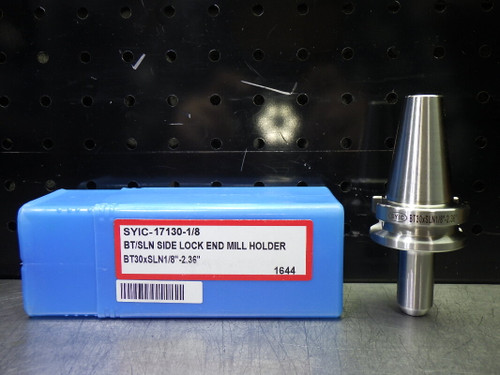 Techniks BT30 1/8" Endmill Tool Holder 2.36" Pro BT30xSLN1/8"-2.36" (LOC615)