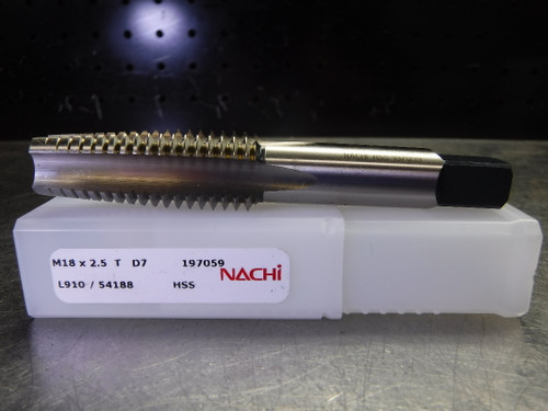 Nachi M18x2.5 T D7 Standard Metric Hand Tap L910/54188 (LOC2486)