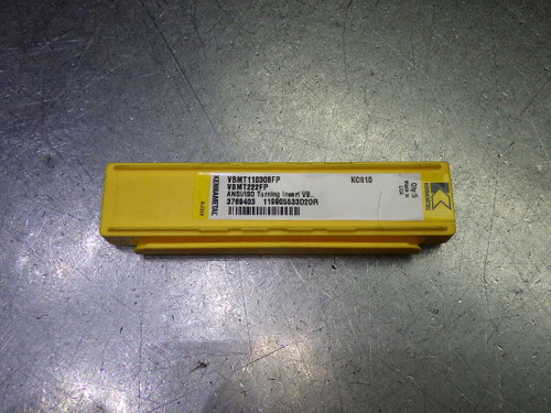 Kennametal Carbide Inserts QTY5 VBMT222FP/VBMT110308FP KCS10 (LOC1036A)