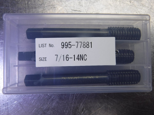 Nachi 7/16-14NC H5 B Viper Taflet Tap For Steels QTY3 L995/77881 (LOC3030A)