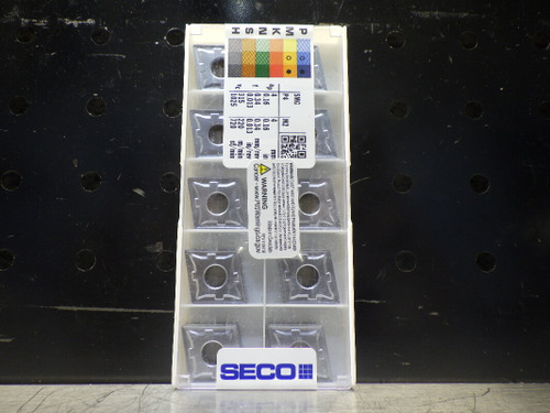 SECO Carbide Inserts QTY10 CNMG160608-M5 TP3501 (LOC1080B)