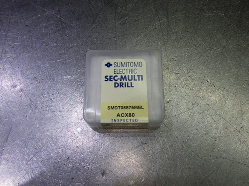 Sumitomo 11/16" Carbide Drill Tip Insert QTY1 SMDT06875MEL ACX80 (LOC2812B)