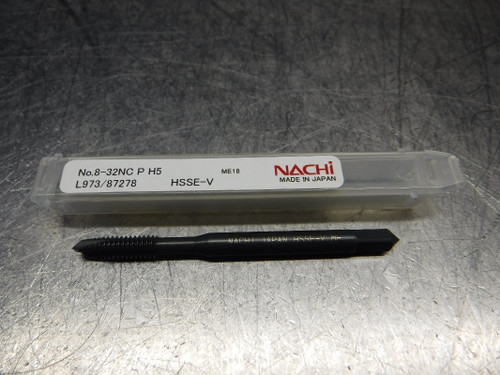 Nachi VTP No.8-32NC PH5 HSS Spiral Pointed Tap 0.168" Shank L973/87278 (LOC1975B)