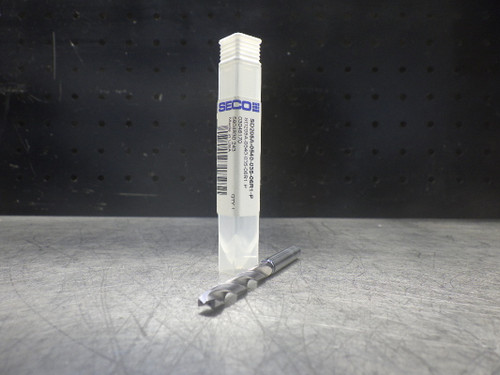 SECO 5.4mm Coolant Thru Carbide Drill 6mm Shank SD205A-0540-035-06R1-P (LOC1374A)