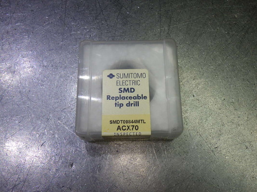 Sumitomo 25mm Carbide Drill Tip Insert QTY1 SMDT09844MTL ACX70 (LOC2812B)