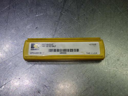 Kennametal Carbide Inserts QTY5 CPMT18151LF/CPMT 05 02 04LF KC5010 (LOC2812B)