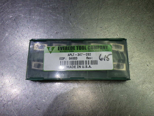 Everede Carbide Inserts QTY10 APLT-347-CS2 (LOC557)