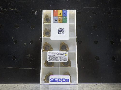 SECO Carbide Inserts QTY10 XNEX080608TR-MD15 MP3000 (LOC1912B)