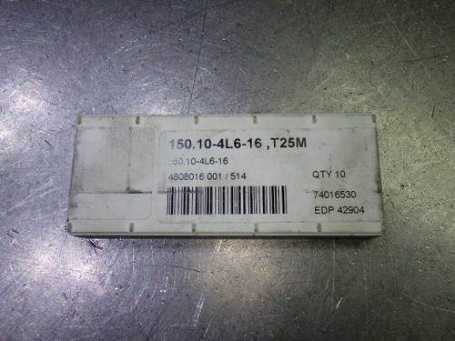 SECO Carbide Parting Inserts QTY10 150.10-4L.6-16 T25M (LOC1059B)