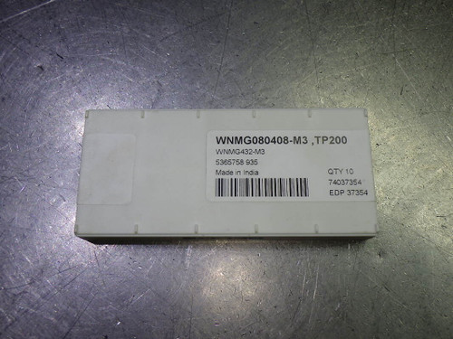 SECO Carbide Inserts QTY10 WNMG432-M3/WNMG080408-M3 TP200 (LOC357)