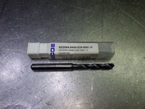 SECO 4.4mm Coolant Thru Carbide Drill 6mm Shank SD205A-0440-029-06R1-P (LOC1974B)