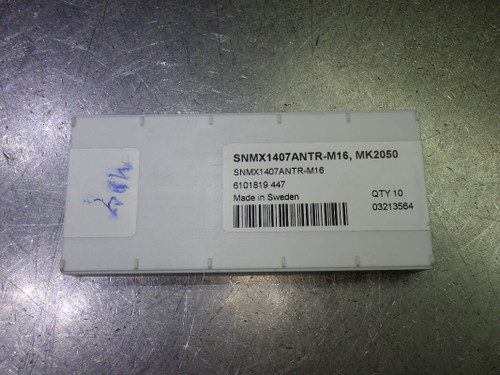 SECO Carbide Milling Inserts QTY10 SNMX1407ANTR-M16 MK2050 (LOC1997B)