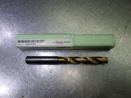 Walter 23/64" Coolant Thru 5xD Carbide Drill DC160-05-09.128A1-WJ30ET (LOC1997B)