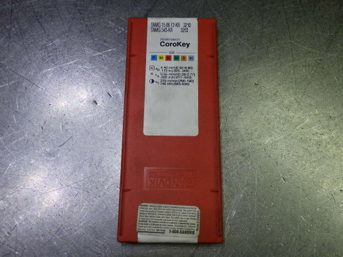 Sandvik Carbide Inserts QTY10 SNMG 543-KR/SNMG 15 06 12-KR 3210 (LOC2534)