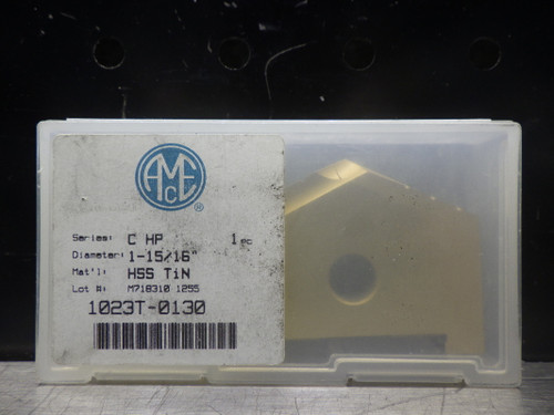 AMEC #C HP 1-15/16" HSS Drill Insert 1023T-0130 (LOC2693C)