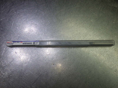 Nachi 8.2mm Coolant Thru 20xd Carbide Drill 9mm Shank AQDEX0H20D0820 (LOC1178C)