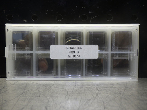 K-Tool 90° Chip Breaker Spot Drill Carbide Inserts QTY10 902CB GR-B1M (LOC2751B)
