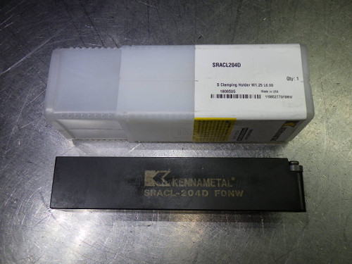 Kennametal Indexable Lathe Tool Holder 1.25" Shank SRACL204D (LOC2740B)