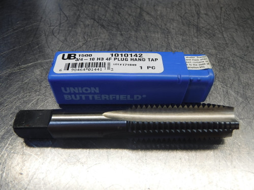 Union Butterfield HSS Plug Hand Tap 3/4-10 H3 4F (LOC669)