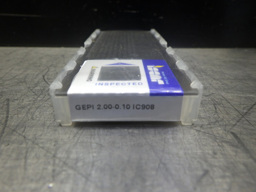 Iscar Carbide Inserts QTY10 GEPI 2.00-0.10 IC908 (LOC1530)