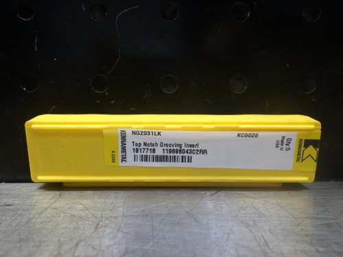 Kennametal Carbide Inserts QTY5 NG2031LK KC5025 (LOC2108B)