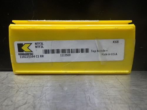Kennametal Carbide Inserts QTY5 NTF3L K68 (LOC2108B)