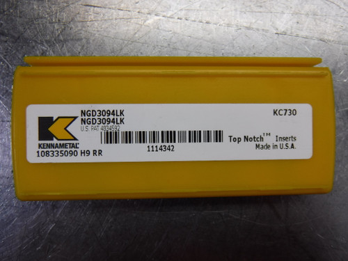 Kennametal Carbide Inserts QTY5 NGD3094LK KC730 (LOC2108B)