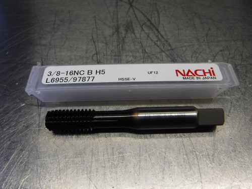 Nachi 3/8-16NC HSS Bottoming Form Tap 0.381" Shank 3/8-16NC B H5 (LOC2138D)