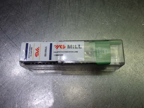 YG-1 1" 2 Flute Coolant Thru Endmill E90-APKT16-D100Z2W100-L400I (LOC2761A)