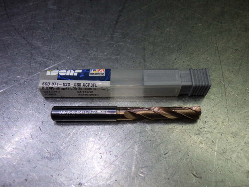 Iscar 7.1mm Coolant Thru 3xD Carbide Drill SCD071-030-080ACP3FL (LOC1005A)