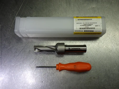 Kennametal 5/8" Coolant Thru 3xD Drill 3/4" Shank DFPR0625R3SSF075 (LOC2036A)