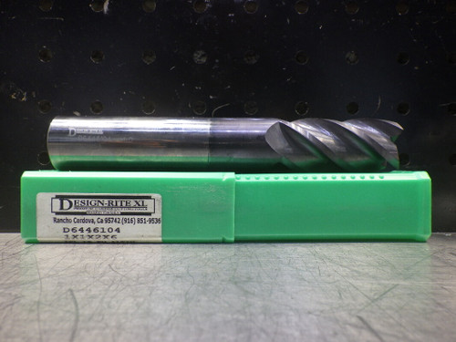 Design-Rite XL  1" Carbide Square Endmill 1" Shank D6446104 (LOC1076A)