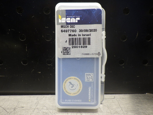 Iscar Carbide Indexable Boring Bar 8mm Shank MGCH 08C (LOC525)
