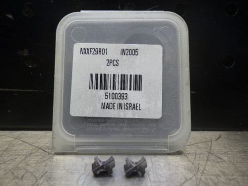 Ingersoll 7.5mm Carbide Drill Tip Inserts QTY2 NXXF29R01 IN2005 (LOC525)