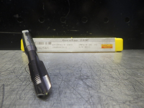 Sandvik 3/8"-24 UNF 3 Flute Spiral Point Tap EP33PA34/8 24H3 UNF3/8 24 H3 (LOC535)