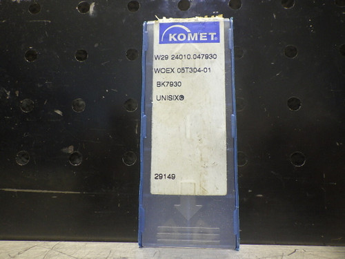 Komet Carbide Inserts QTY10 WOEX05T304-01 BK7930 (LOC568B)