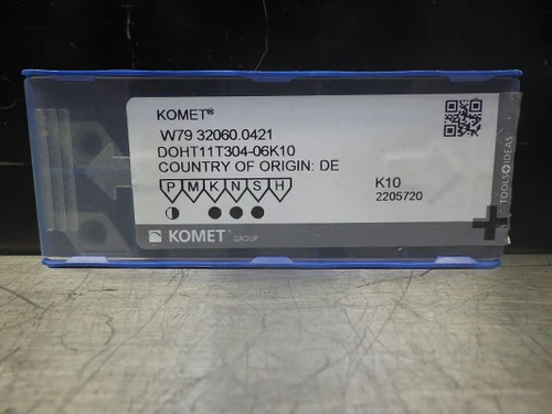 Komet Carbide Inserts QTY10 W79 32060.0421 K10 (LOC268B)