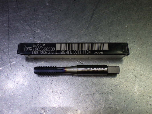 OSG EXO 5/16"-18 UNC H5 2B-3B 4 Flute HSS .24" Sq Shank 1005600508 (LOC388B)