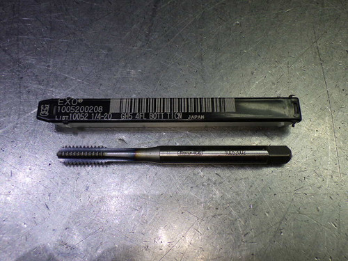 OSG EXO 1/4-20 H5 4 Flute HSS Bottoming Tap .191" Sq Shank 1005200208 (LOC388B)