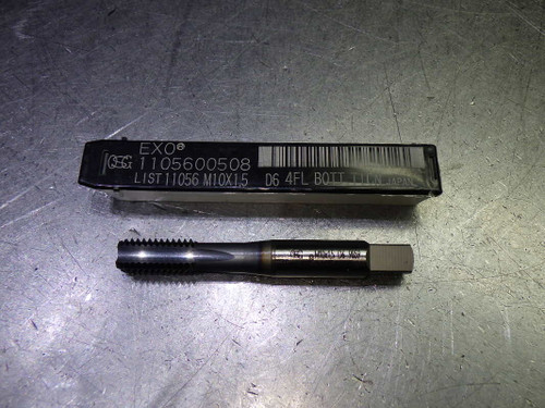 OSG EXO M10x1.5 D5 4 Flute HSS Bottoming Tap .286" Sq Shank 1105600508 (LOC1018B)