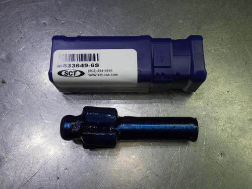 SCT 9/16"-18 Carbide Tipped Port Tool 3/8" Shank MS33649-6S (LOC2093A)