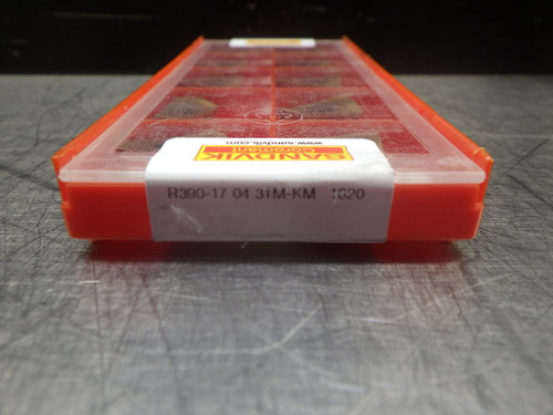 Sandvik Carbide Inserts QTY10 R390-17 0431M-KM 1020 (LOC2698A)