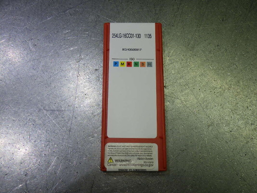 Sandvik carbide Threading Inserts QTY10 254LG-16CC01-130 1135 (LOC2418B)